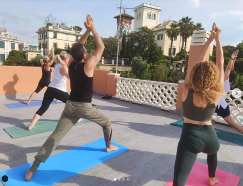 È iniziato lo Yoga in terrazza!
