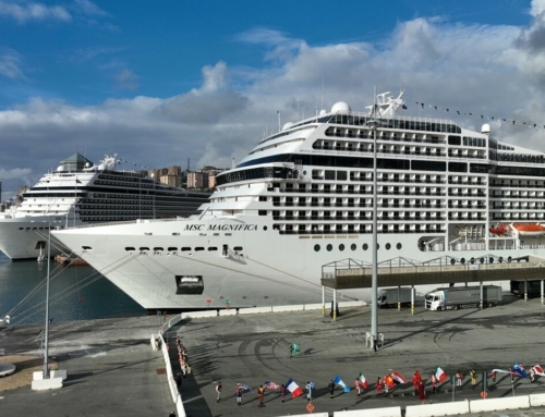 GENOVA CAPITALE DEL MARE. Salpate 2 navi MSC per la crociera intorno al mondo.