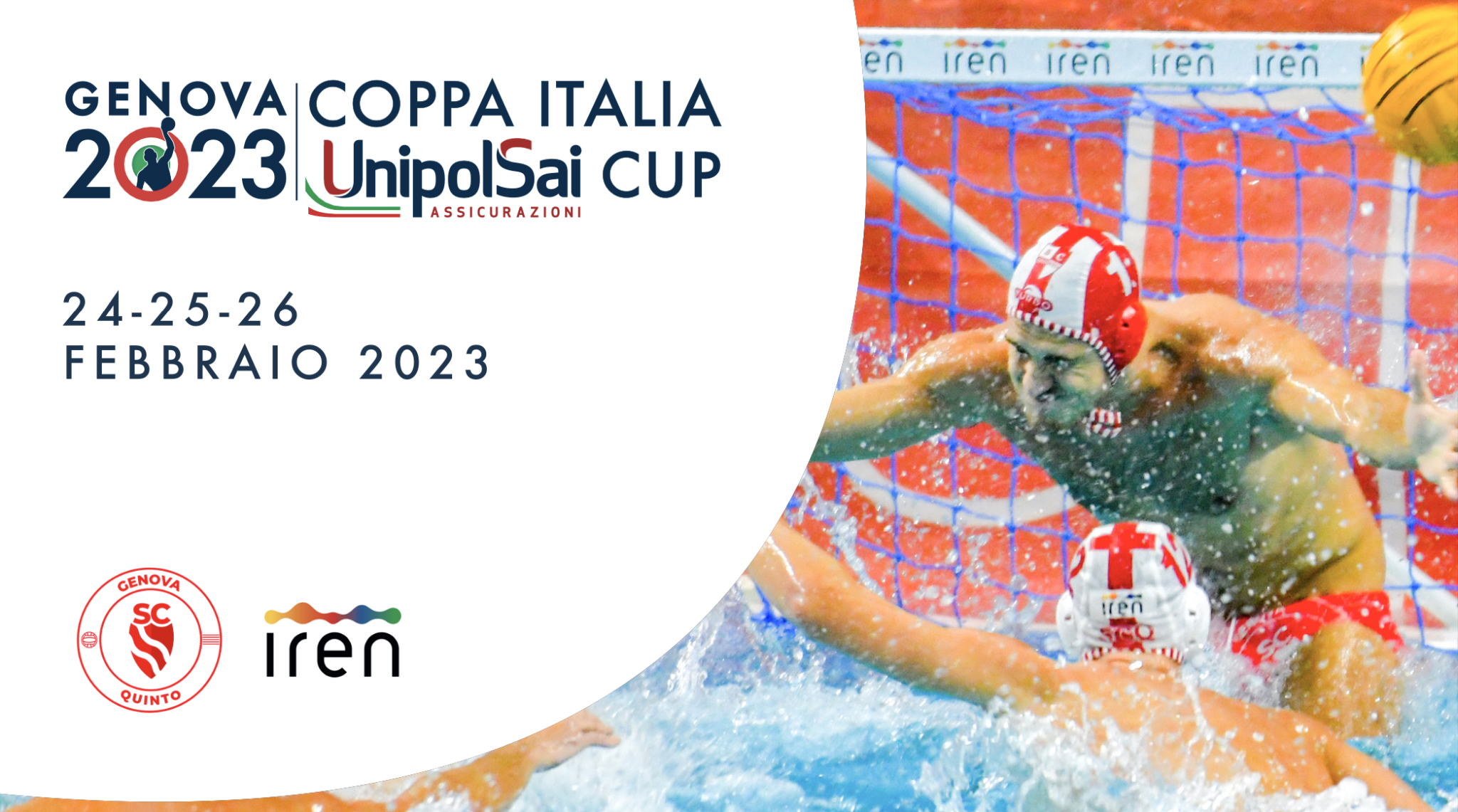 Pallanuoto, Coppa Italia 2023: la Final Eight si disputerà a Genova dal 24 al 26 febbraio