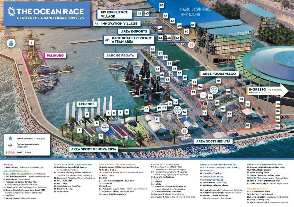 The Ocean Race dal 24 giugno al 2 luglio 2023,