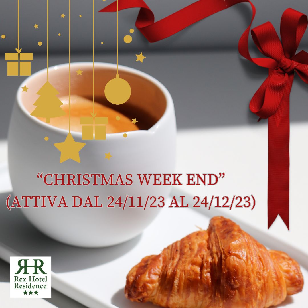 “CHRISTMAS WEEK END” Per tutte le nuove prenotazione di 2 notti da venerdì a domenica dal 24/11/23 al 24/12/23 Colazione base offerta da noi