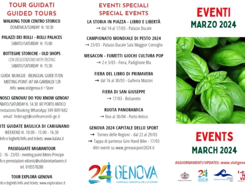 Eventi ed altro a Genova “Marzo 2024”